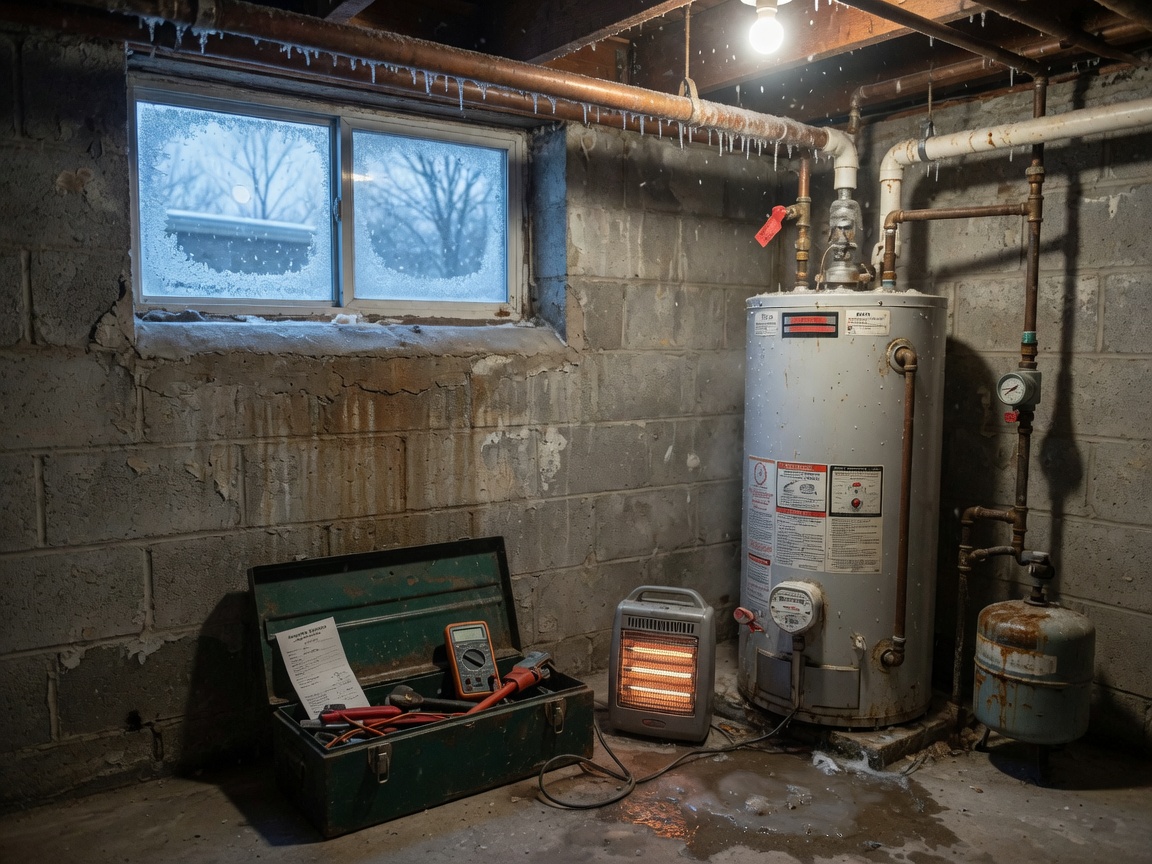 How Annapolis Winters Affect Water Heater Performance