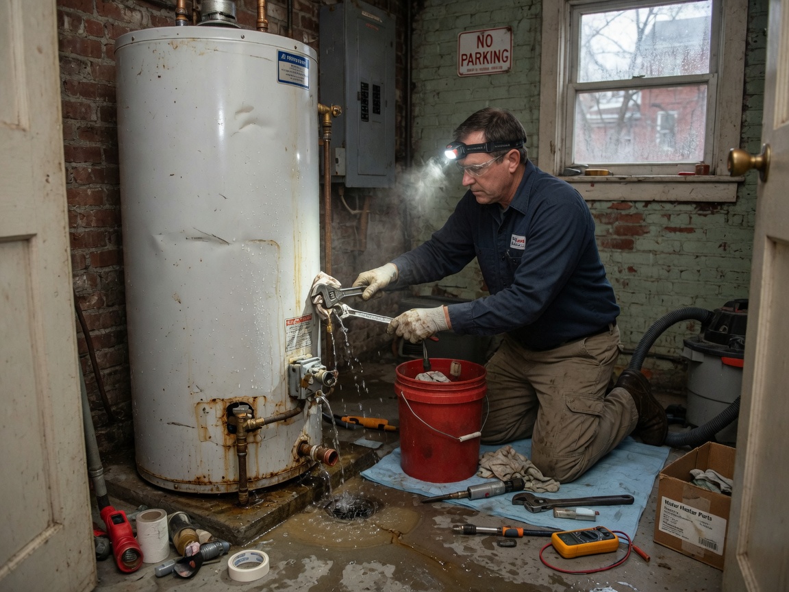 Leaking Water Heater Repair in Annapolis, MD