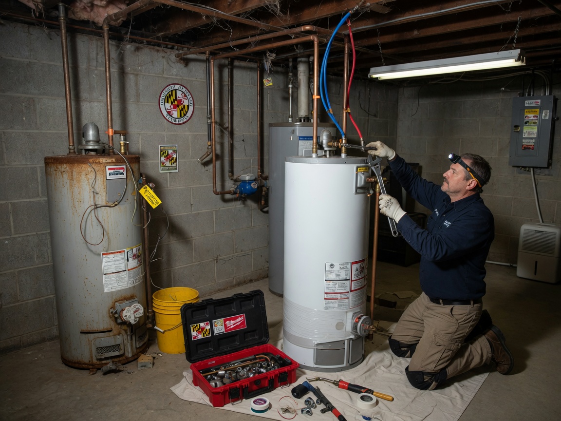 Water Heater Installation in Annapolis, MD