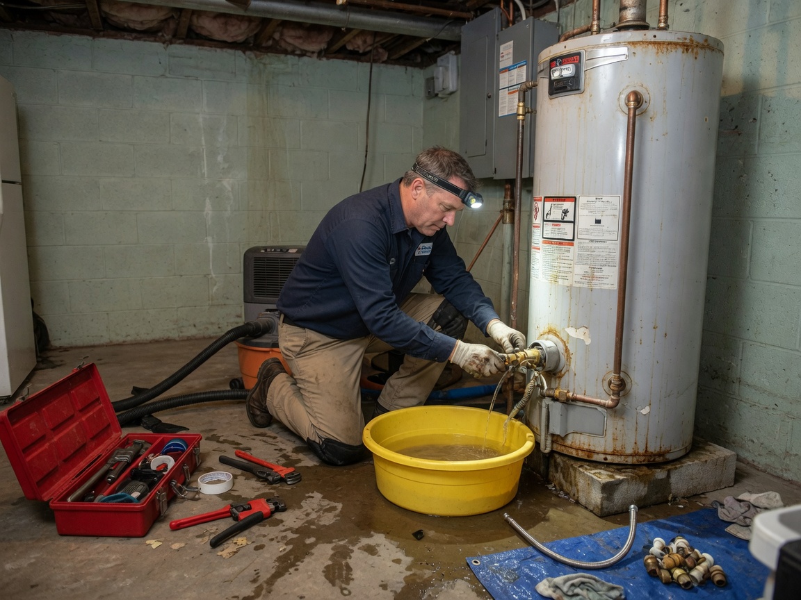 Water Heater Leak Repair in Annapolis, MD